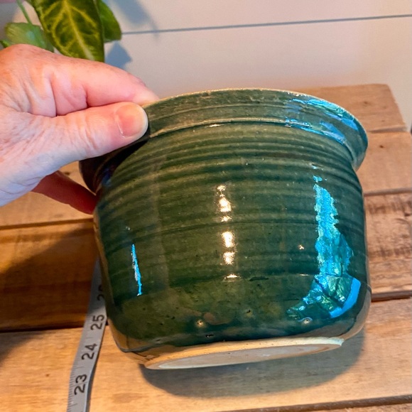 🔥Vintage Signed Glazed Studio Pottery Planter Pot🔥 - Picture 3 of 8